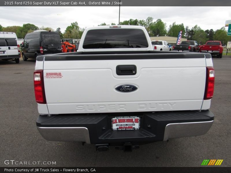 Oxford White / Steel 2015 Ford F250 Super Duty XLT Super Cab 4x4