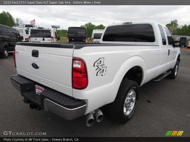 Oxford White / Steel 2015 Ford F250 Super Duty XLT Super Cab 4x4