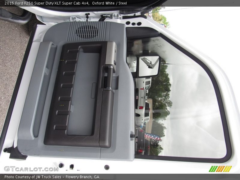 Oxford White / Steel 2015 Ford F250 Super Duty XLT Super Cab 4x4
