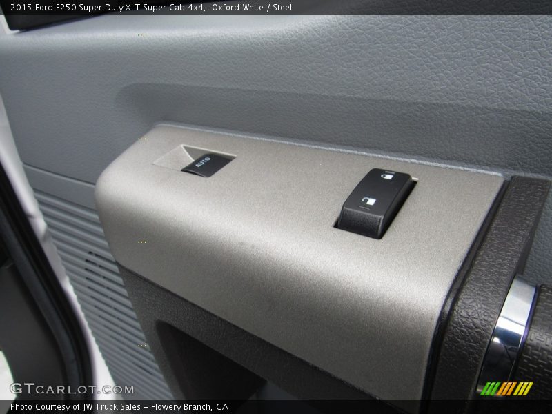 Oxford White / Steel 2015 Ford F250 Super Duty XLT Super Cab 4x4