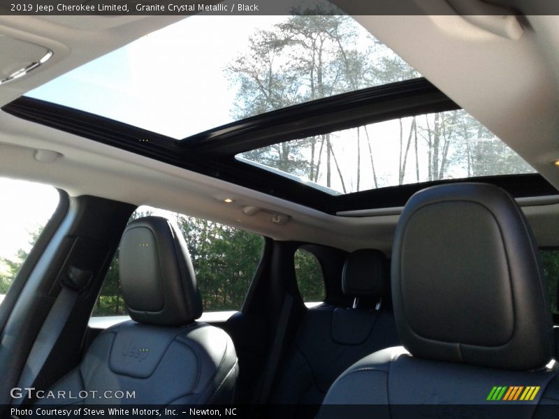 Granite Crystal Metallic / Black 2019 Jeep Cherokee Limited