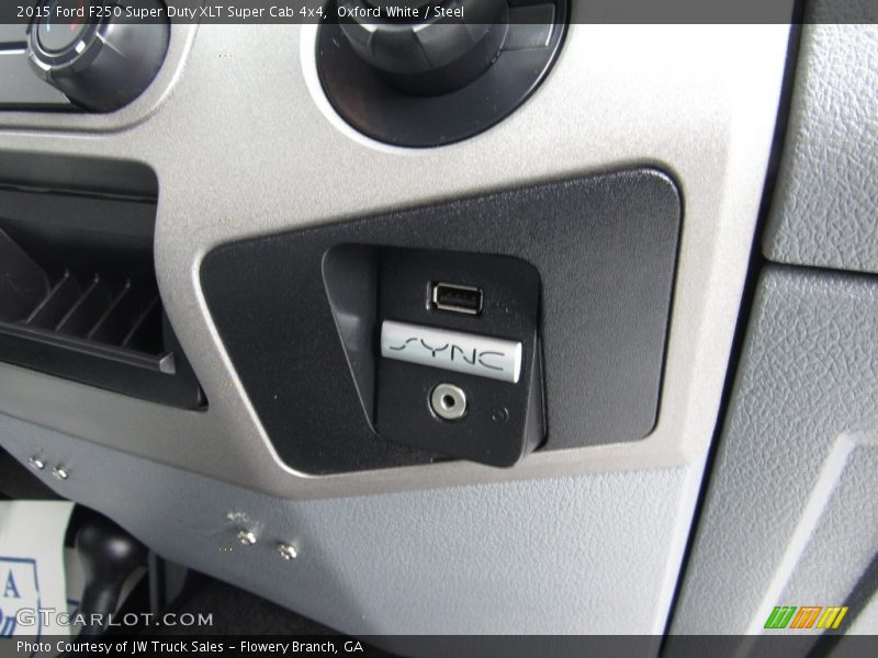 Oxford White / Steel 2015 Ford F250 Super Duty XLT Super Cab 4x4