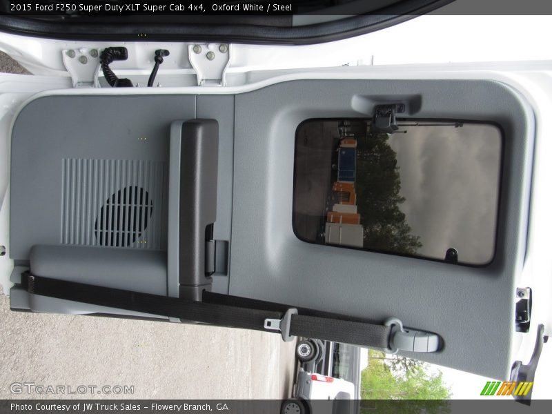 Oxford White / Steel 2015 Ford F250 Super Duty XLT Super Cab 4x4