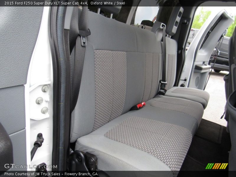 Oxford White / Steel 2015 Ford F250 Super Duty XLT Super Cab 4x4