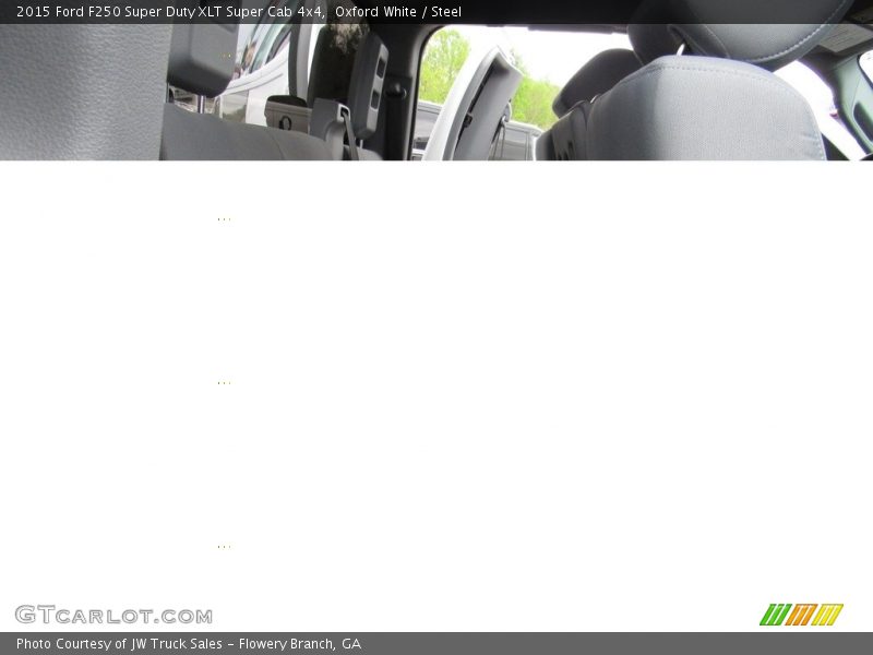 Oxford White / Steel 2015 Ford F250 Super Duty XLT Super Cab 4x4