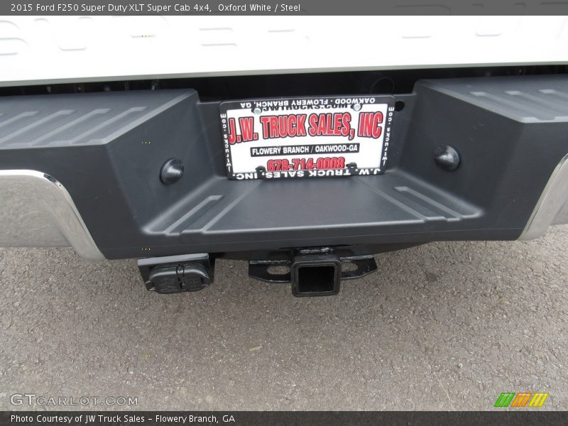 Oxford White / Steel 2015 Ford F250 Super Duty XLT Super Cab 4x4