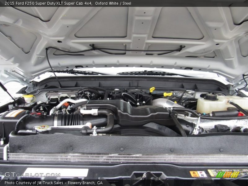 Oxford White / Steel 2015 Ford F250 Super Duty XLT Super Cab 4x4
