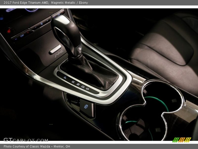 Magnetic Metallic / Ebony 2017 Ford Edge Titanium AWD