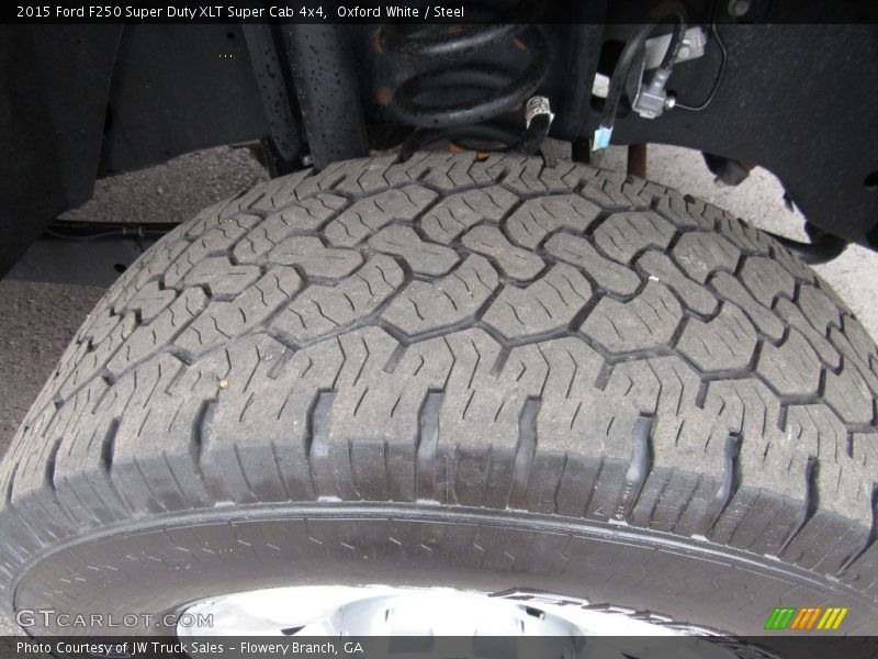 Oxford White / Steel 2015 Ford F250 Super Duty XLT Super Cab 4x4