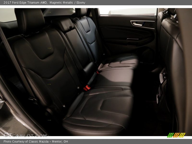 Magnetic Metallic / Ebony 2017 Ford Edge Titanium AWD