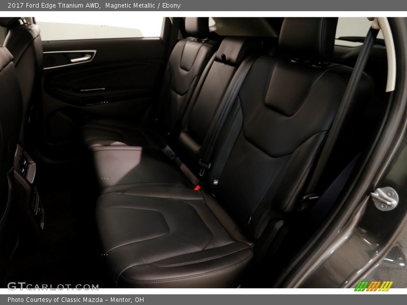 Magnetic Metallic / Ebony 2017 Ford Edge Titanium AWD