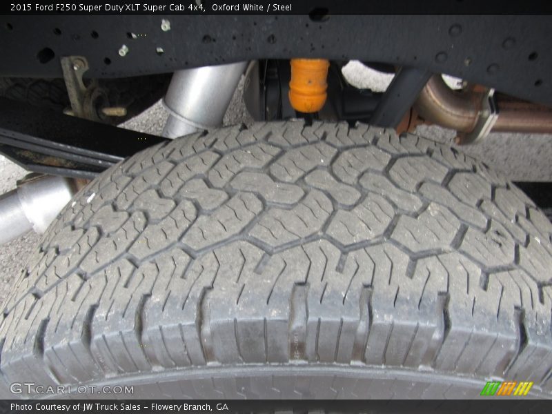 Oxford White / Steel 2015 Ford F250 Super Duty XLT Super Cab 4x4