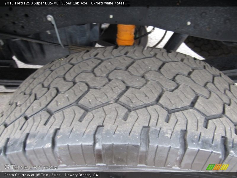 Oxford White / Steel 2015 Ford F250 Super Duty XLT Super Cab 4x4