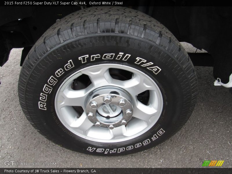 Oxford White / Steel 2015 Ford F250 Super Duty XLT Super Cab 4x4