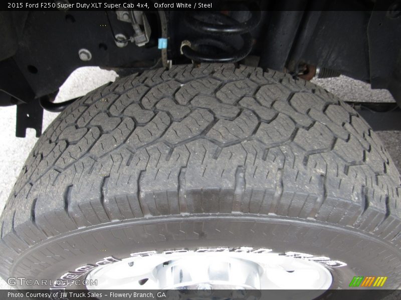 Oxford White / Steel 2015 Ford F250 Super Duty XLT Super Cab 4x4