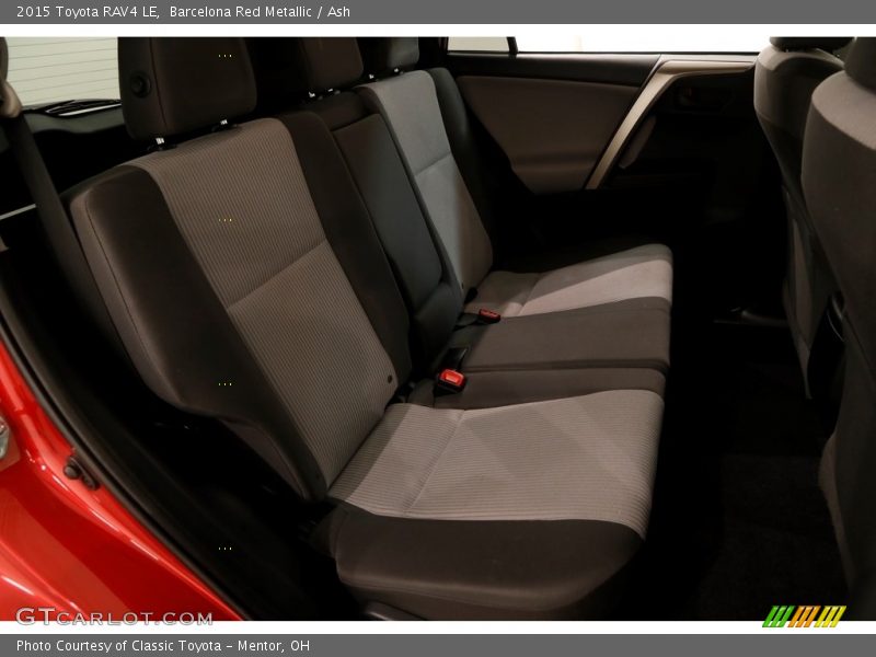 Barcelona Red Metallic / Ash 2015 Toyota RAV4 LE