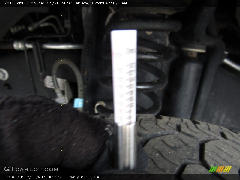 Oxford White / Steel 2015 Ford F250 Super Duty XLT Super Cab 4x4