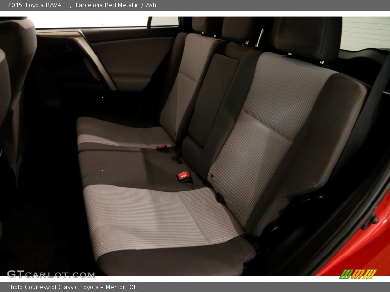 Barcelona Red Metallic / Ash 2015 Toyota RAV4 LE