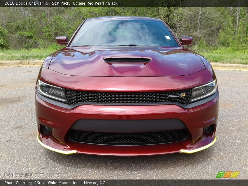 Octane Red Pearl / Black 2018 Dodge Charger R/T Scat Pack