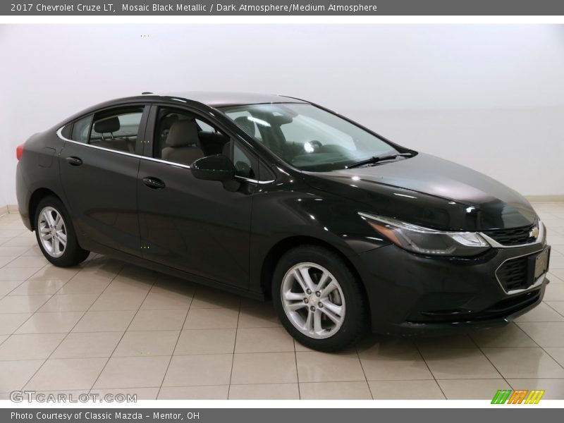 Mosaic Black Metallic / Dark Atmosphere/Medium Atmosphere 2017 Chevrolet Cruze LT