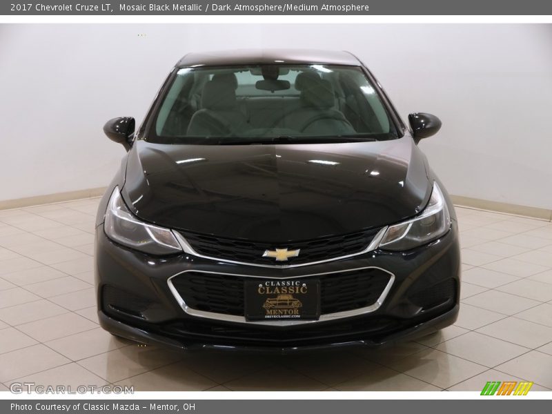 Mosaic Black Metallic / Dark Atmosphere/Medium Atmosphere 2017 Chevrolet Cruze LT