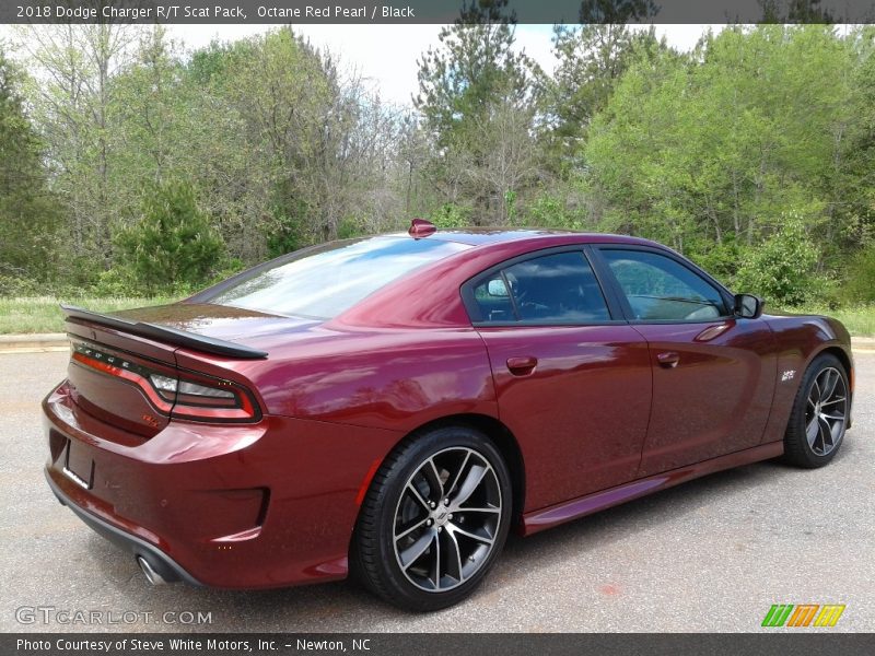 Octane Red Pearl / Black 2018 Dodge Charger R/T Scat Pack
