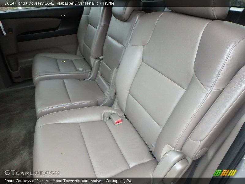 Alabaster Silver Metallic / Truffle 2014 Honda Odyssey EX-L