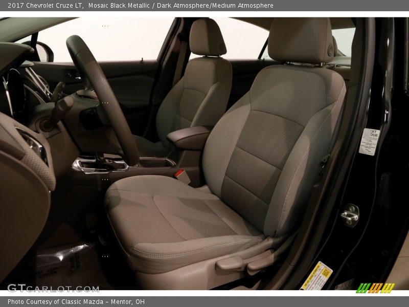 Mosaic Black Metallic / Dark Atmosphere/Medium Atmosphere 2017 Chevrolet Cruze LT