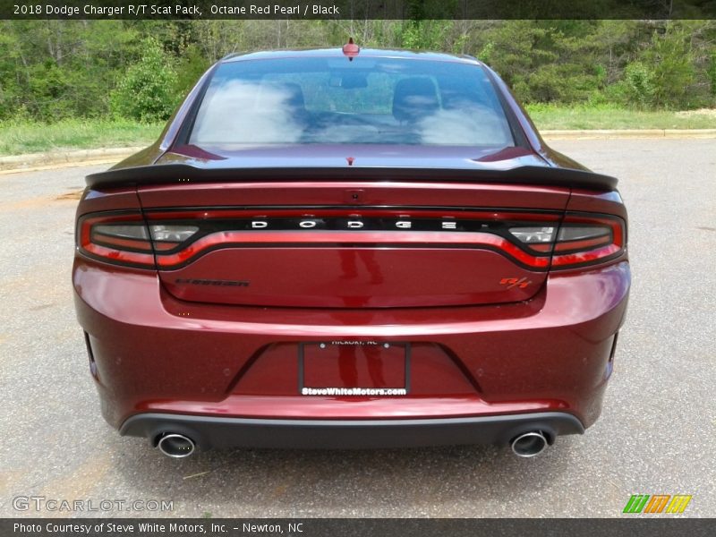 Octane Red Pearl / Black 2018 Dodge Charger R/T Scat Pack