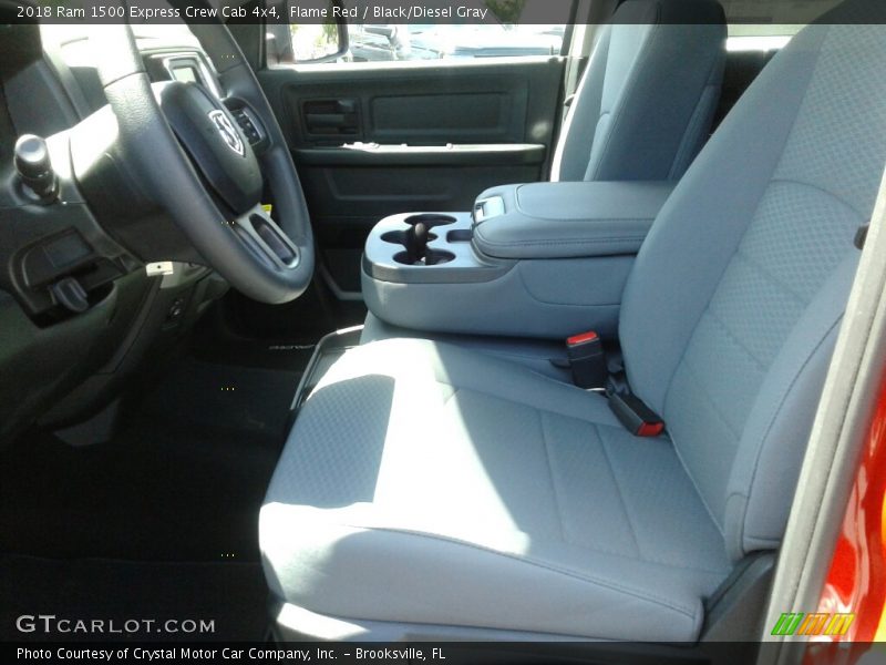 Flame Red / Black/Diesel Gray 2018 Ram 1500 Express Crew Cab 4x4