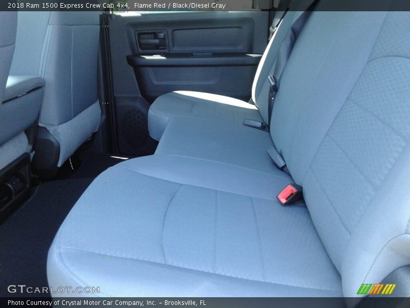 Flame Red / Black/Diesel Gray 2018 Ram 1500 Express Crew Cab 4x4
