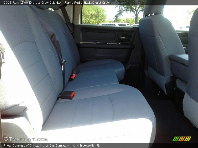 Flame Red / Black/Diesel Gray 2018 Ram 1500 Express Crew Cab 4x4