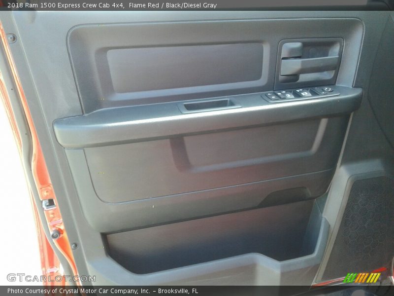 Flame Red / Black/Diesel Gray 2018 Ram 1500 Express Crew Cab 4x4