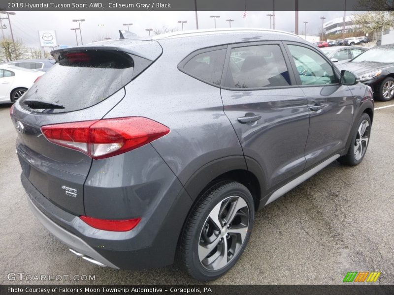 Coliseum Gray / Black 2018 Hyundai Tucson Sport AWD