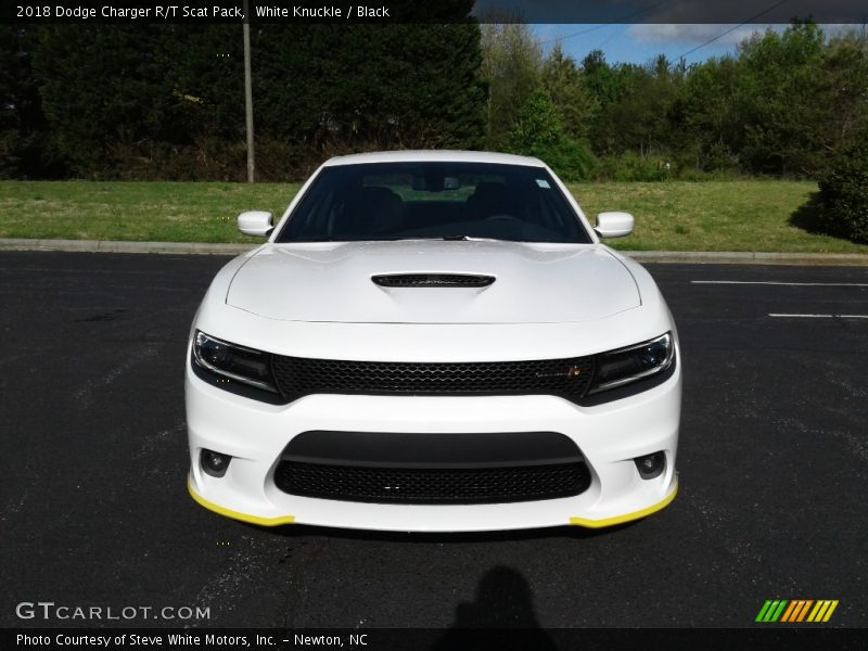 White Knuckle / Black 2018 Dodge Charger R/T Scat Pack