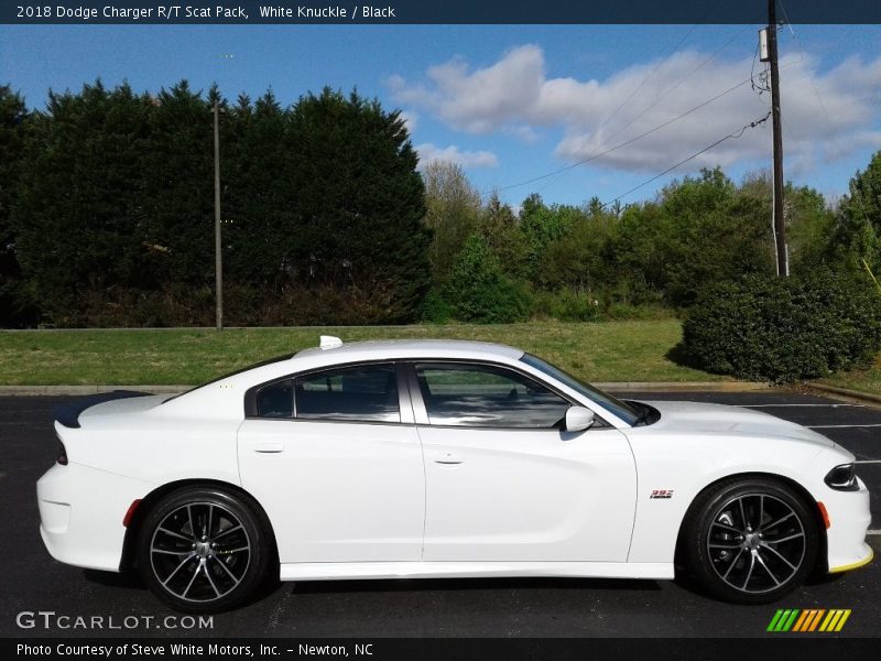 White Knuckle / Black 2018 Dodge Charger R/T Scat Pack