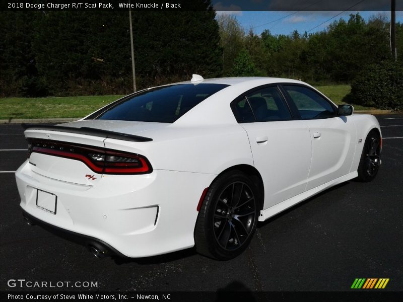 White Knuckle / Black 2018 Dodge Charger R/T Scat Pack
