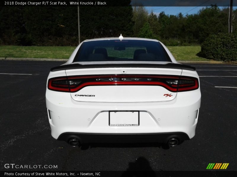 White Knuckle / Black 2018 Dodge Charger R/T Scat Pack