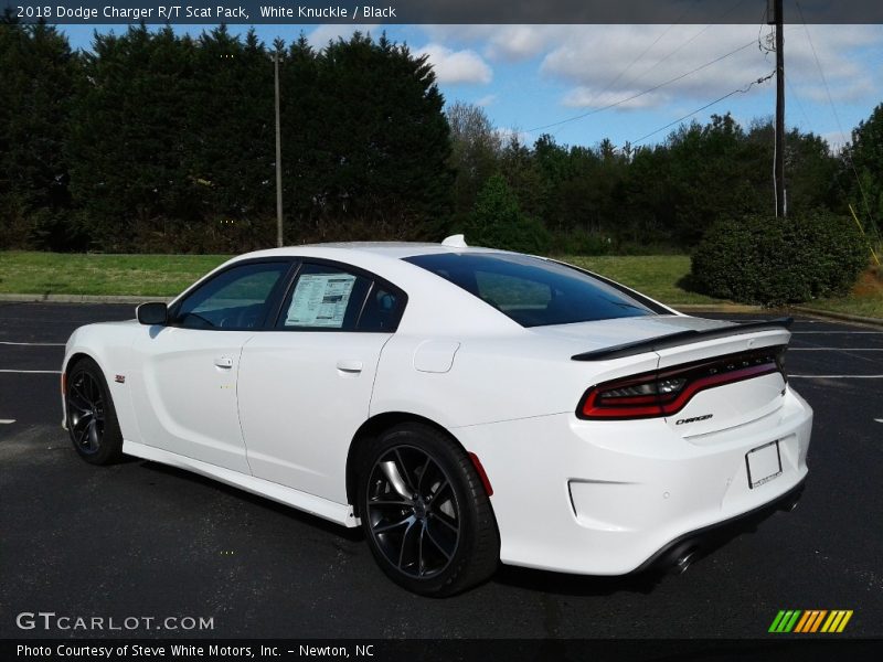 White Knuckle / Black 2018 Dodge Charger R/T Scat Pack