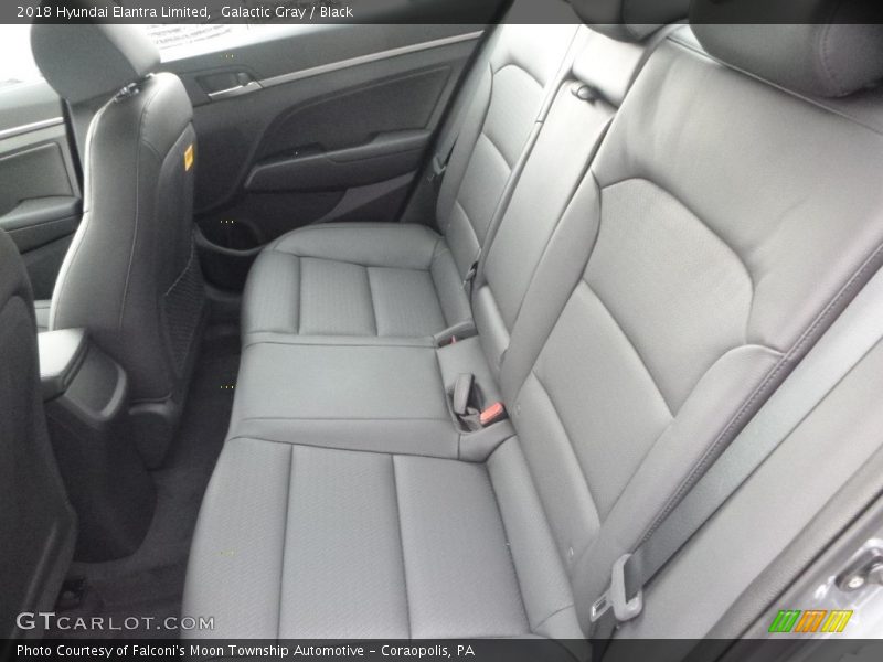 Galactic Gray / Black 2018 Hyundai Elantra Limited