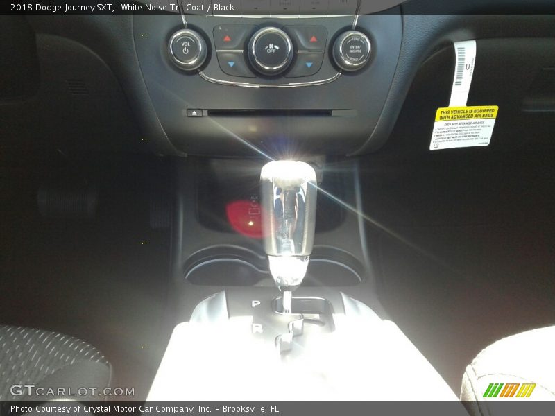 White Noise Tri-Coat / Black 2018 Dodge Journey SXT
