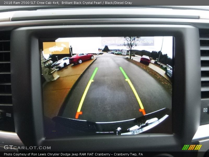 Brilliant Black Crystal Pearl / Black/Diesel Gray 2018 Ram 2500 SLT Crew Cab 4x4