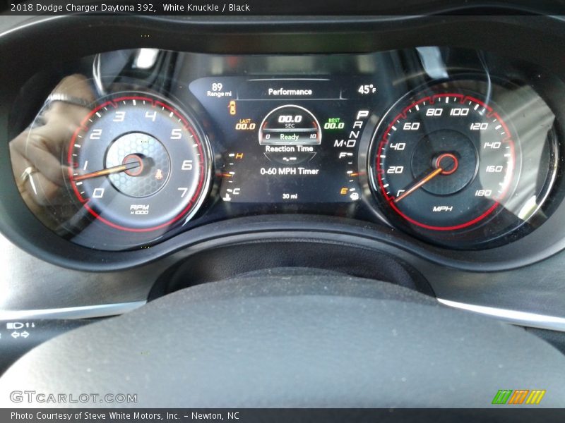 White Knuckle / Black 2018 Dodge Charger Daytona 392