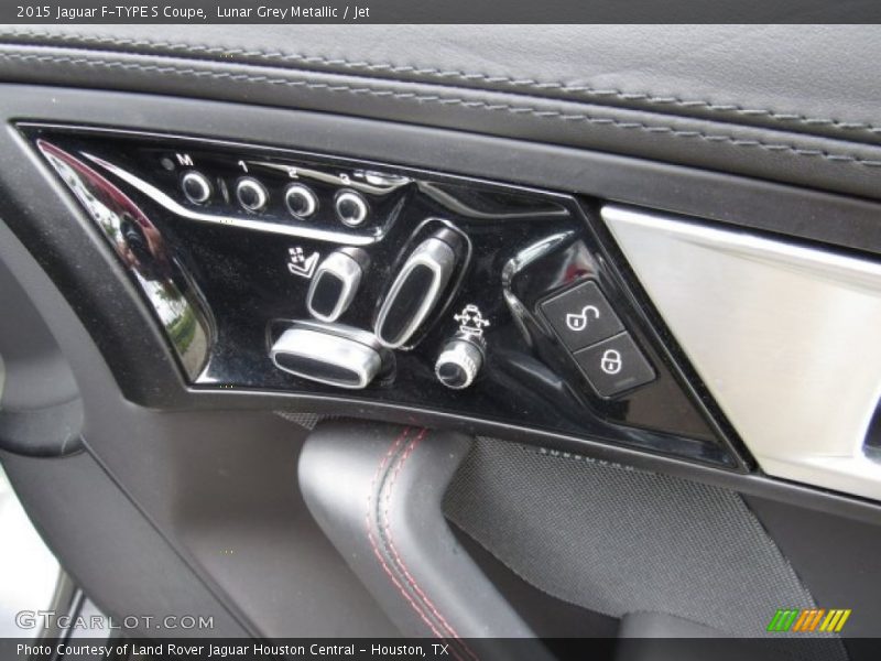 Lunar Grey Metallic / Jet 2015 Jaguar F-TYPE S Coupe