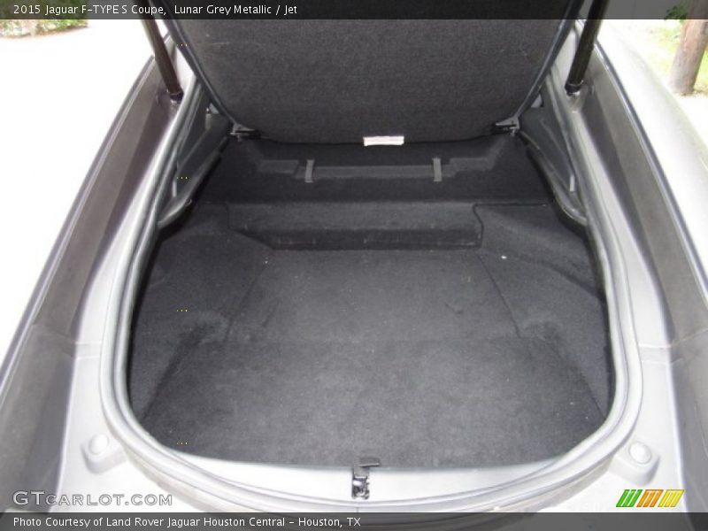 Lunar Grey Metallic / Jet 2015 Jaguar F-TYPE S Coupe