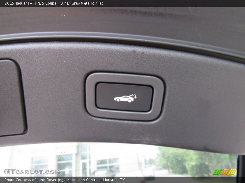 Lunar Grey Metallic / Jet 2015 Jaguar F-TYPE S Coupe