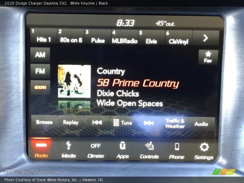 White Knuckle / Black 2018 Dodge Charger Daytona 392