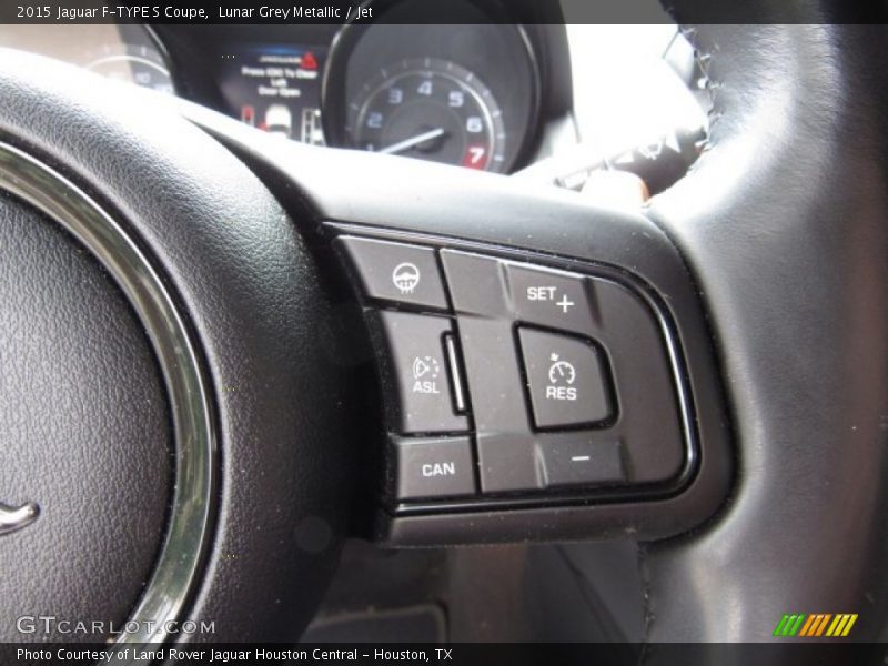 Lunar Grey Metallic / Jet 2015 Jaguar F-TYPE S Coupe