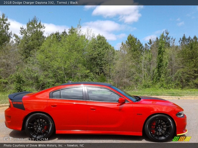 Torred / Black 2018 Dodge Charger Daytona 392