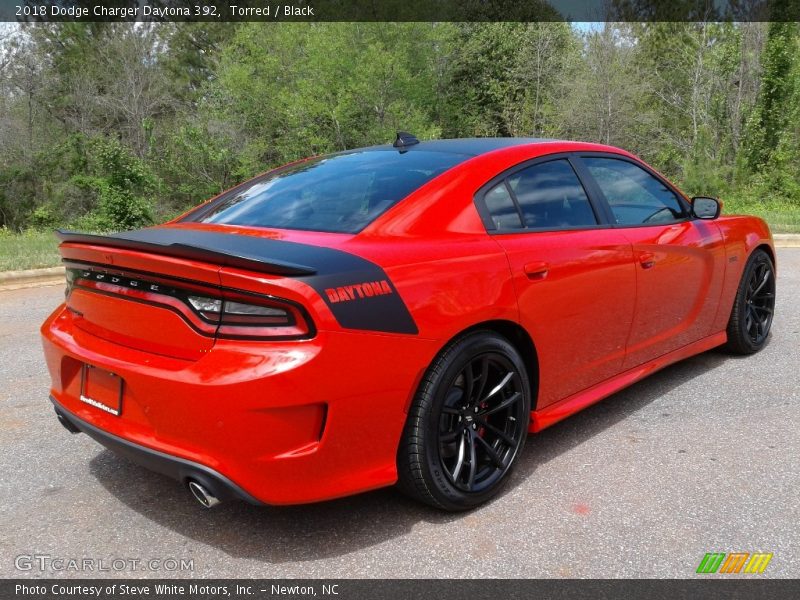 Torred / Black 2018 Dodge Charger Daytona 392